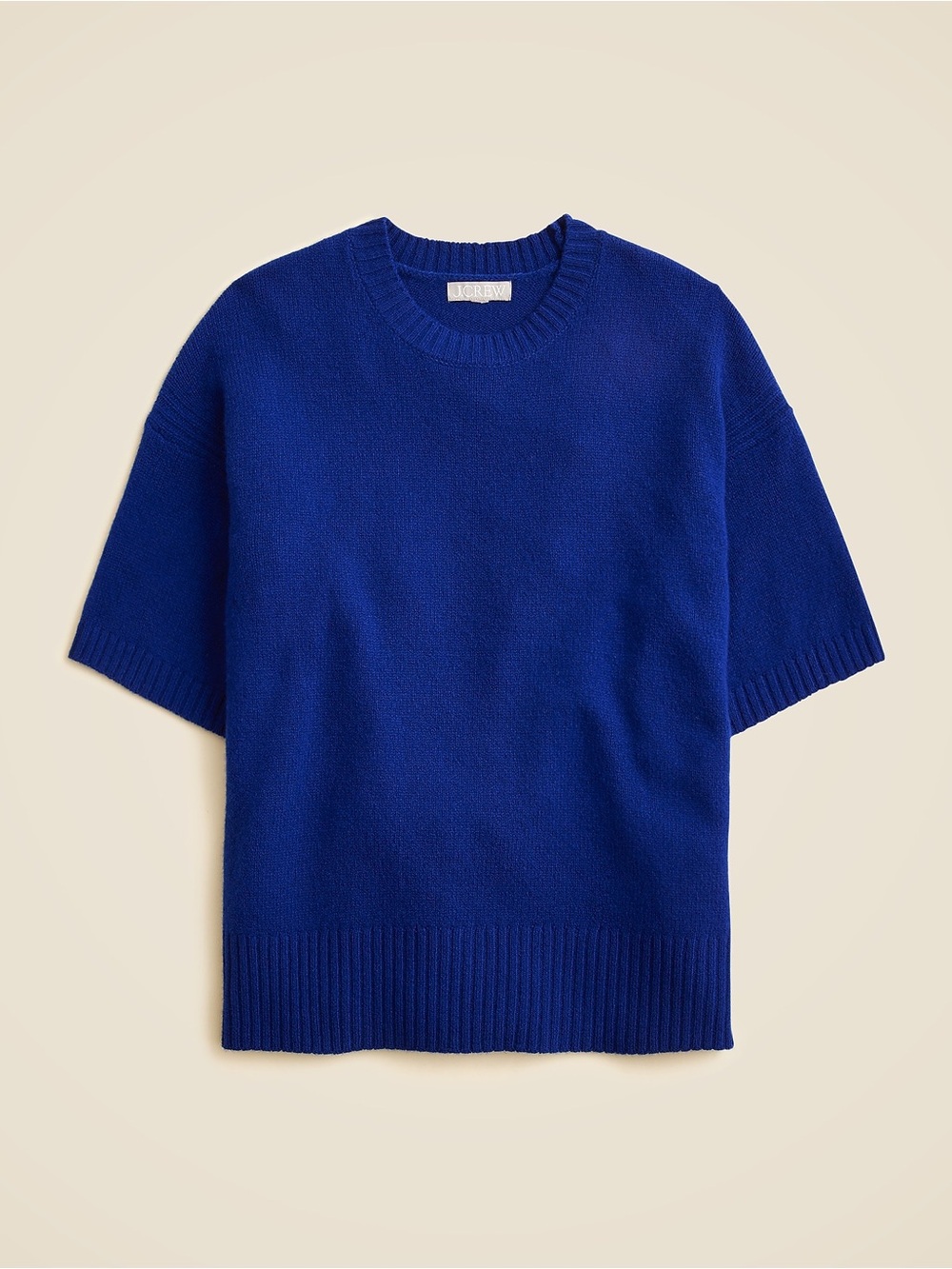 J CREW Oversized Sweater-Tee in Vintage Wool Size S